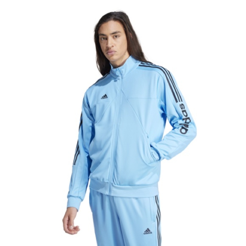 adidas Mens Tiro 23 Jacket - Semi Blue Burst/Semi Burst